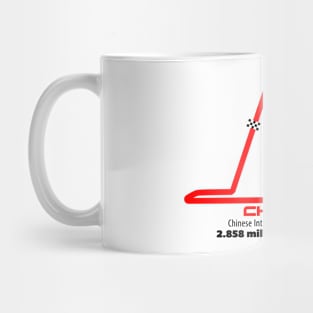 Chinese Track Graphic Mug